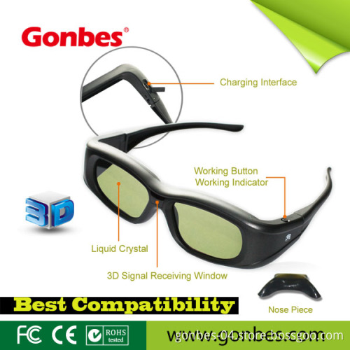 Bluetooth 3D Glasses for Samsung Smart TV